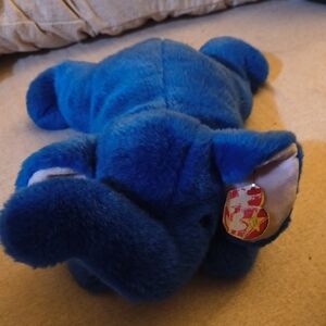 Cuddly Blue Elephant Plush Toy